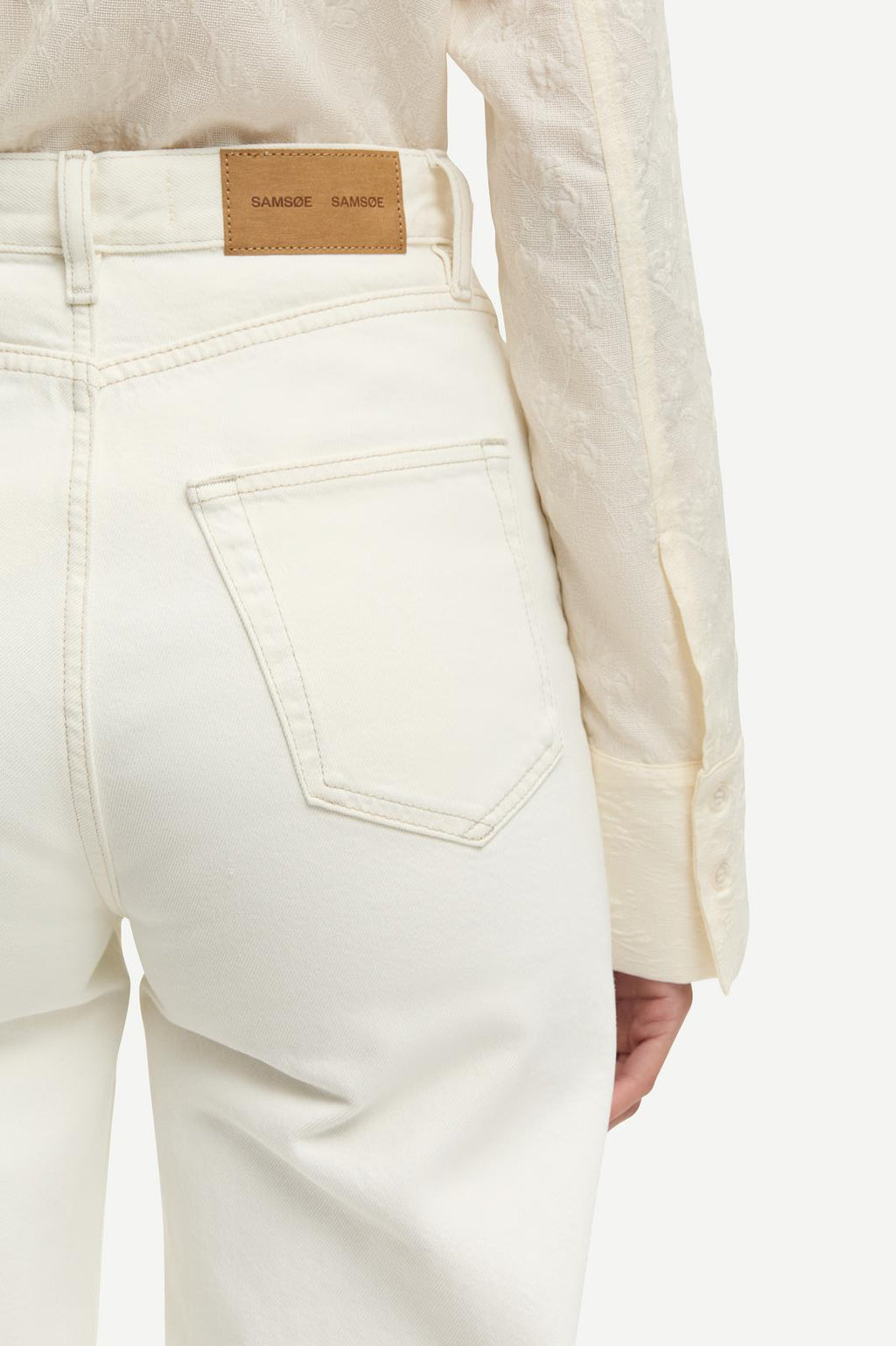 SAMSOE SAMSOE Sarebecca jeans chalk
