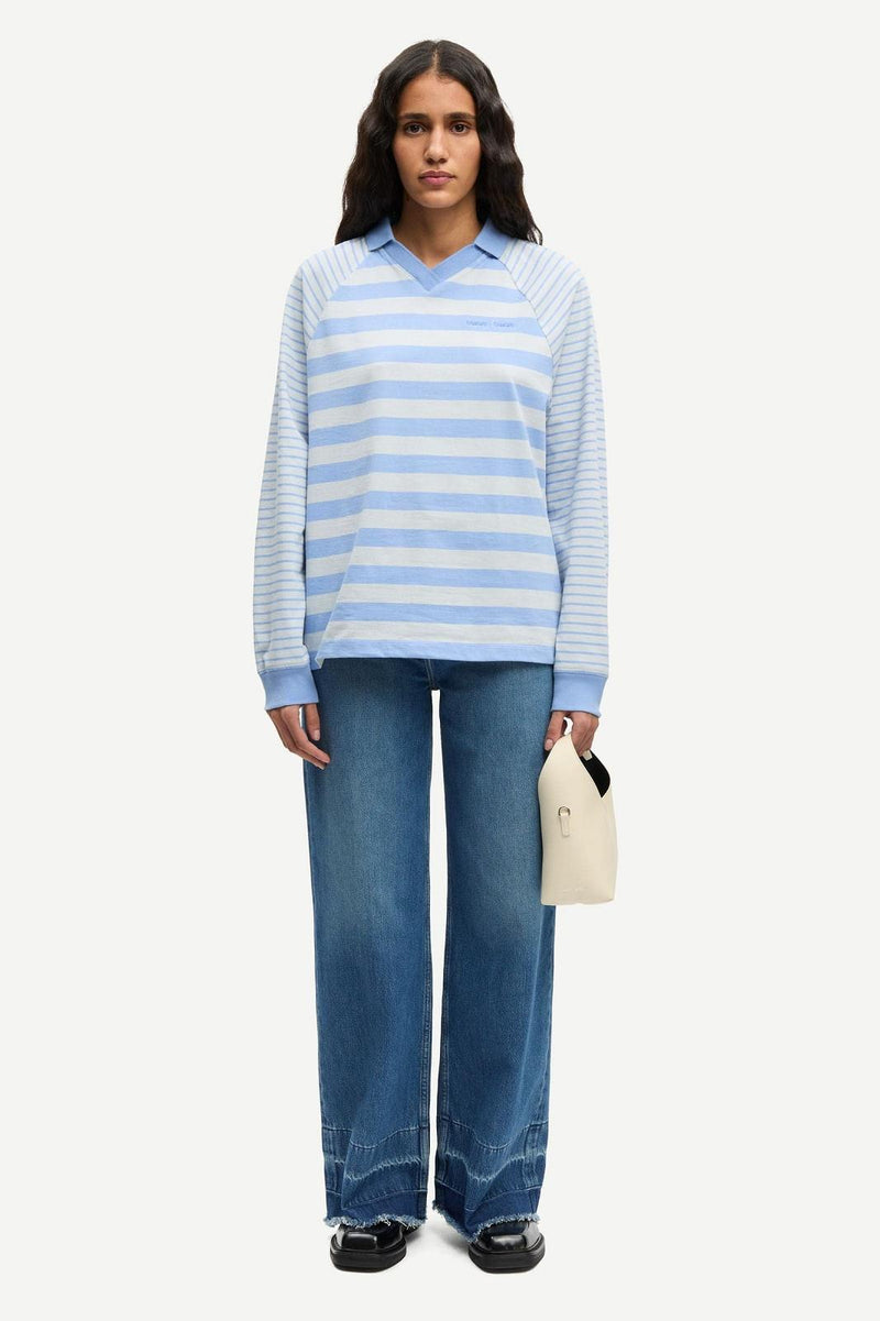 SAMSOE SAMSOE Sarebecca jeans fluid denim blue