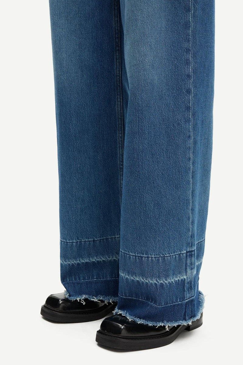 SAMSOE SAMSOE Sarebecca jeans fluid denim blue