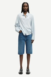 SAMSOE SAMSOE Sarebecca shorts fluid denim blue