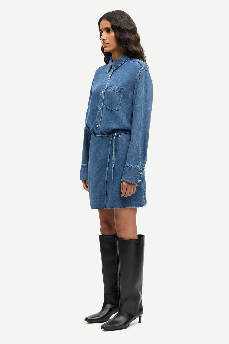 SAMSOE SAMSOE Sasky dress medium denim blue