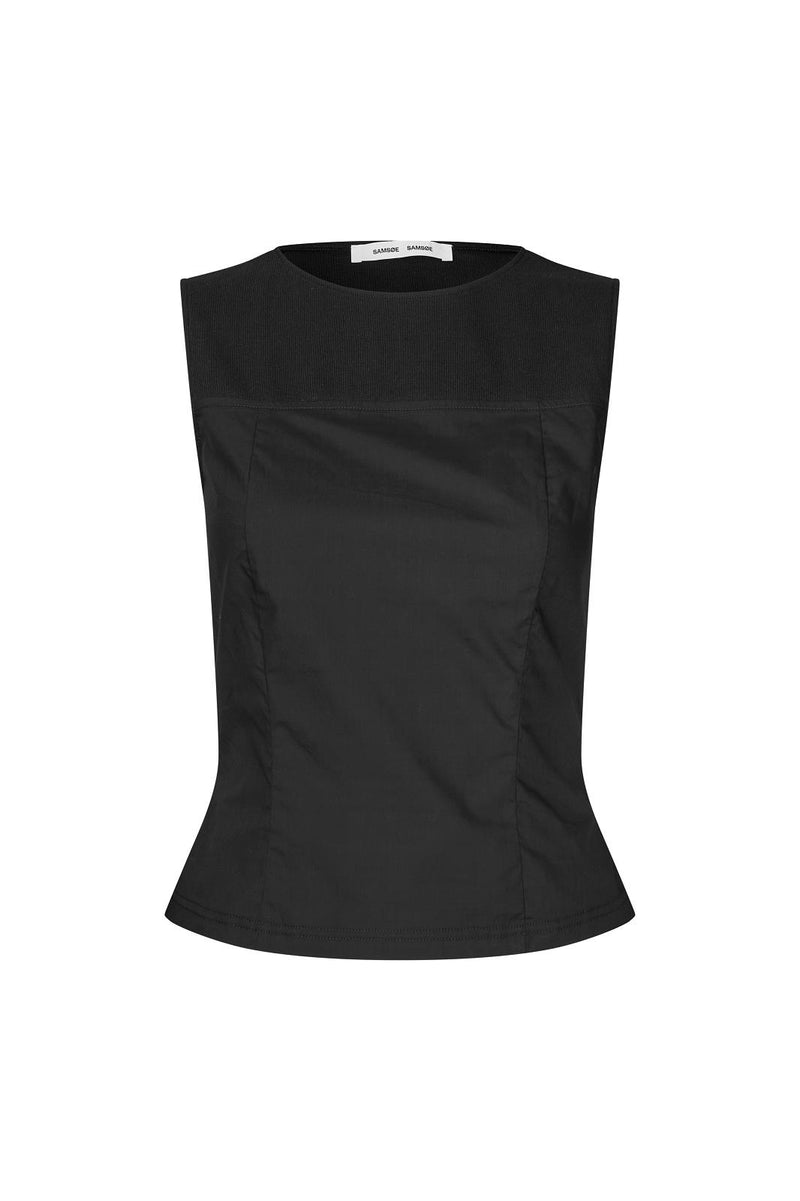 SAMSOE SAMSOE Sathea top black