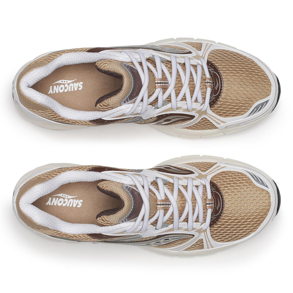 SAUCONY Grid legacy sneakers saddle white