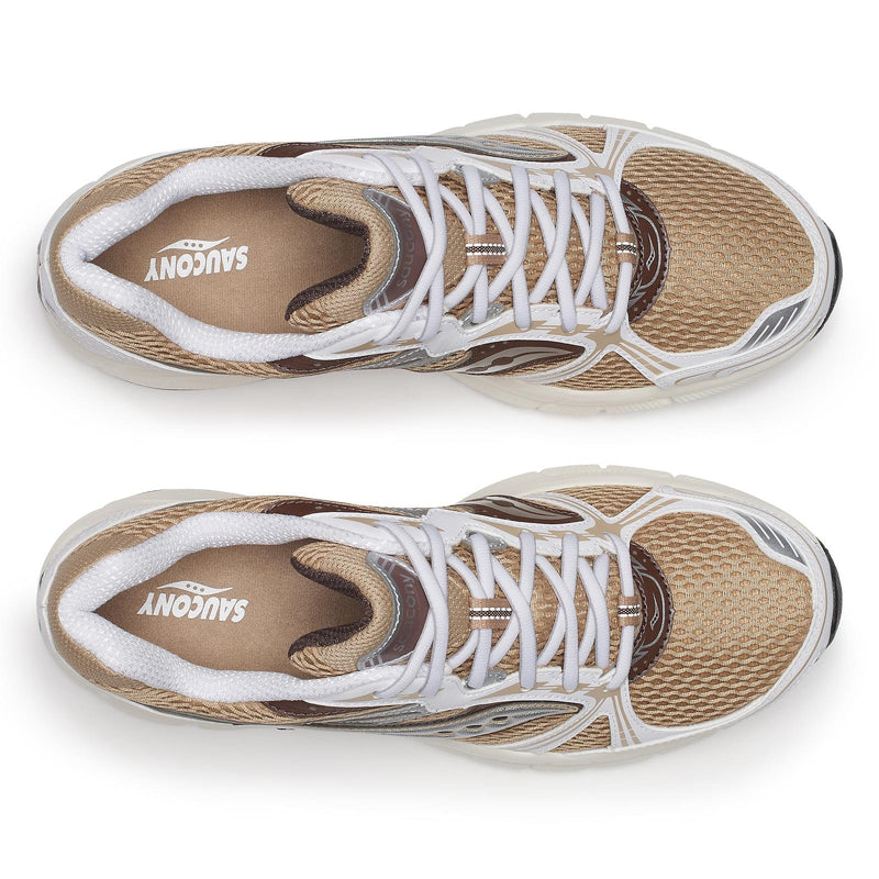 SAUCONY Grid legacy sneakers saddle white