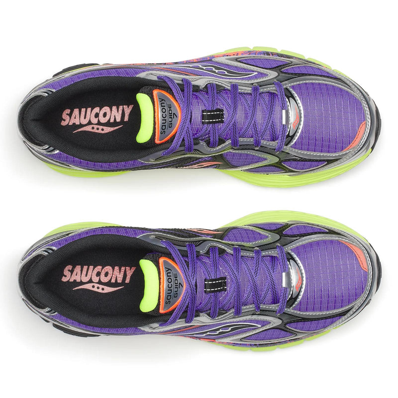 SAUCONY Progrid Guide 7 Hi Octane sneakers S70995-2 purple citron