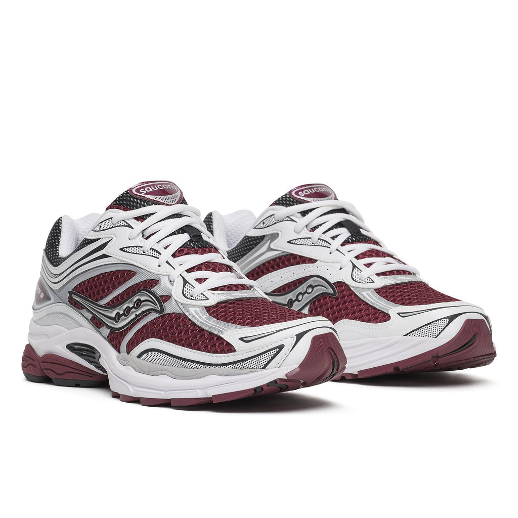 SAUCONY Progrid Omni 9 sneakers maroon white