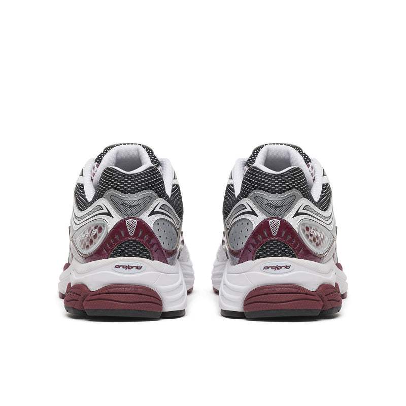 SAUCONY Progrid Omni 9 sneakers white maroon