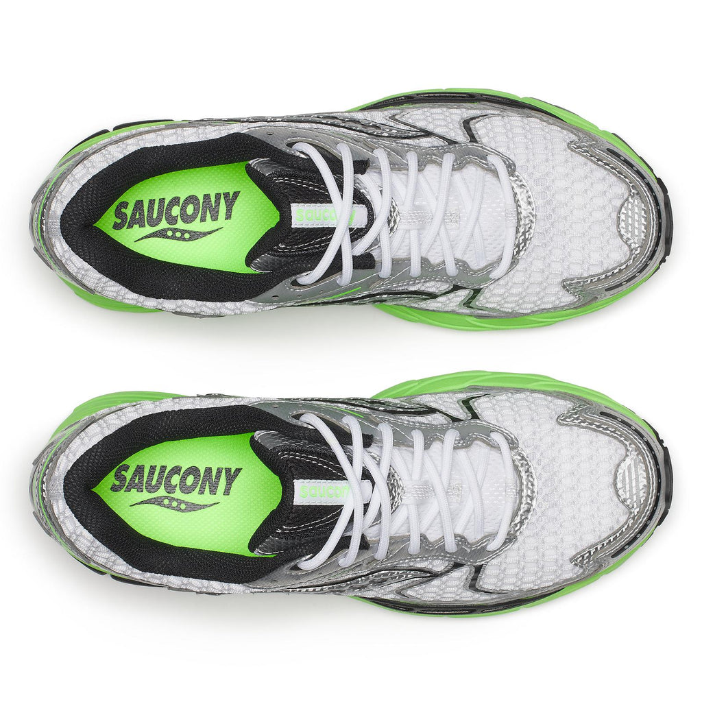 SAUCONY Progrid Ride 1 sneakers white slime