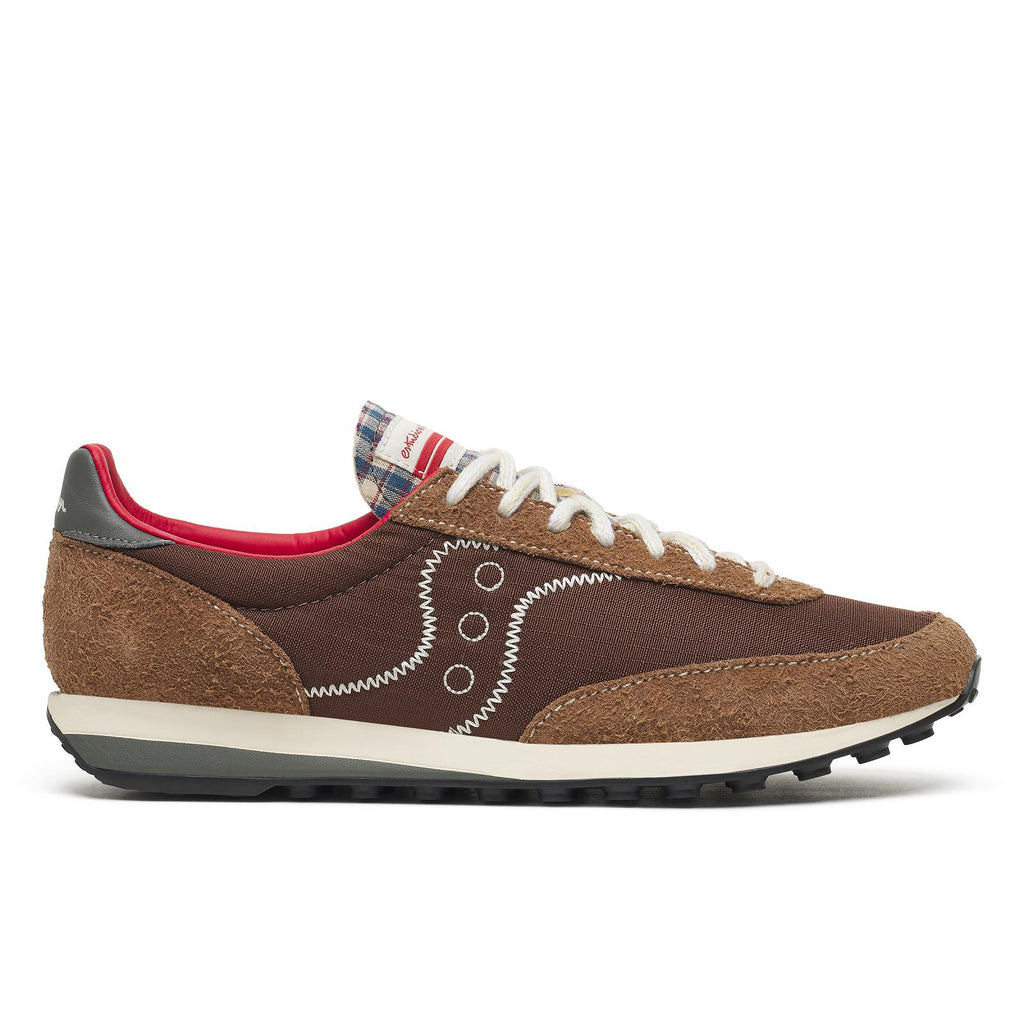 SAUCONY X ESTUDIO NIKSEN Trainer 80 mocha white