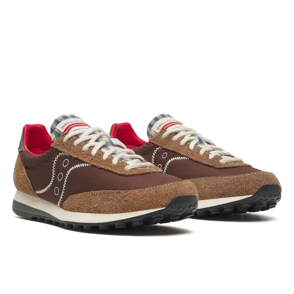 SAUCONY X ESTUDIO NIKSEN Trainer 80 mocha white