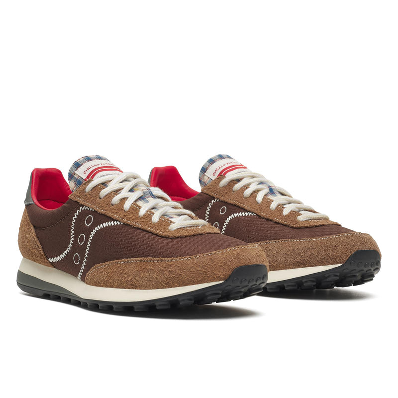 SAUCONY X ESTUDIO NIKSEN Trainer 80 mocha white