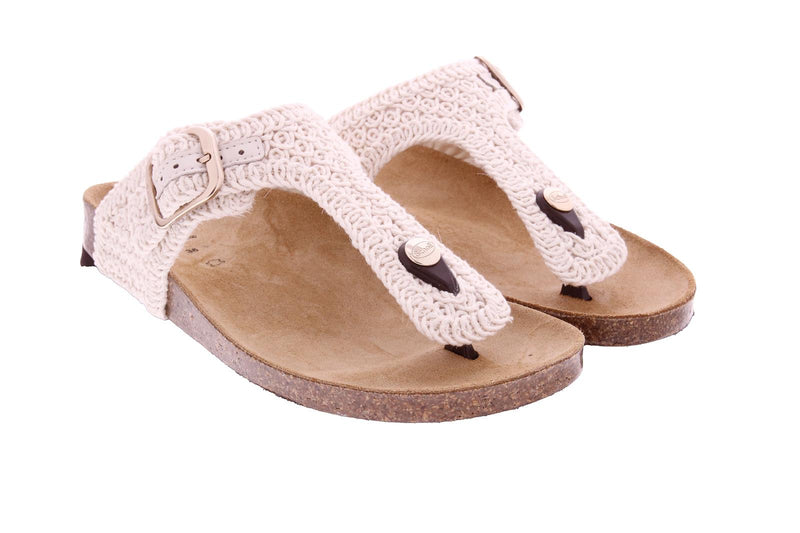 SCHOLL Anais sandals off white tricot