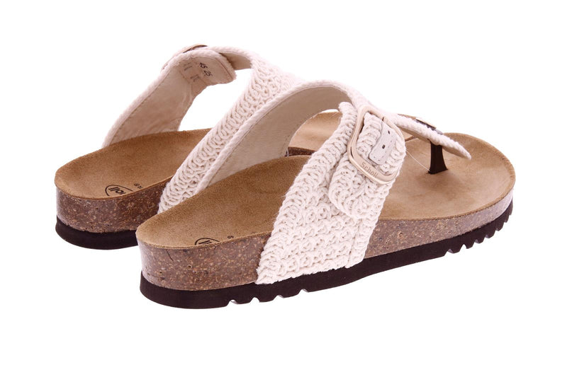 SCHOLL Anais sandals off white tricot