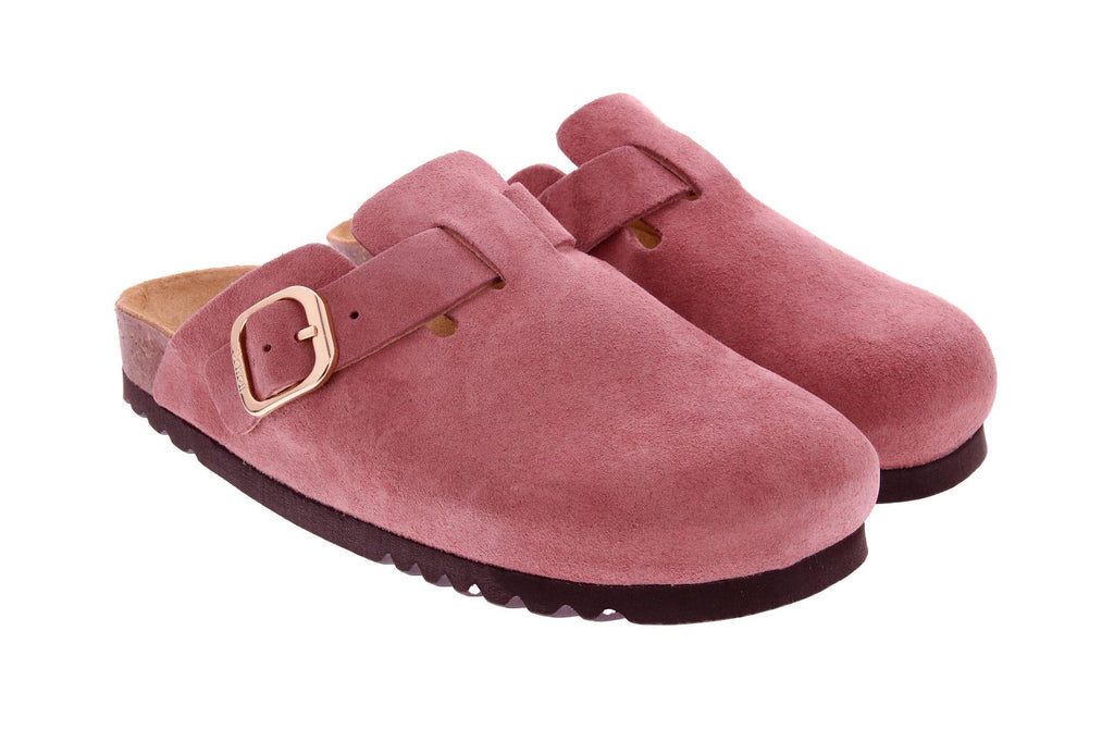 SCHOLL Fae mules brick red