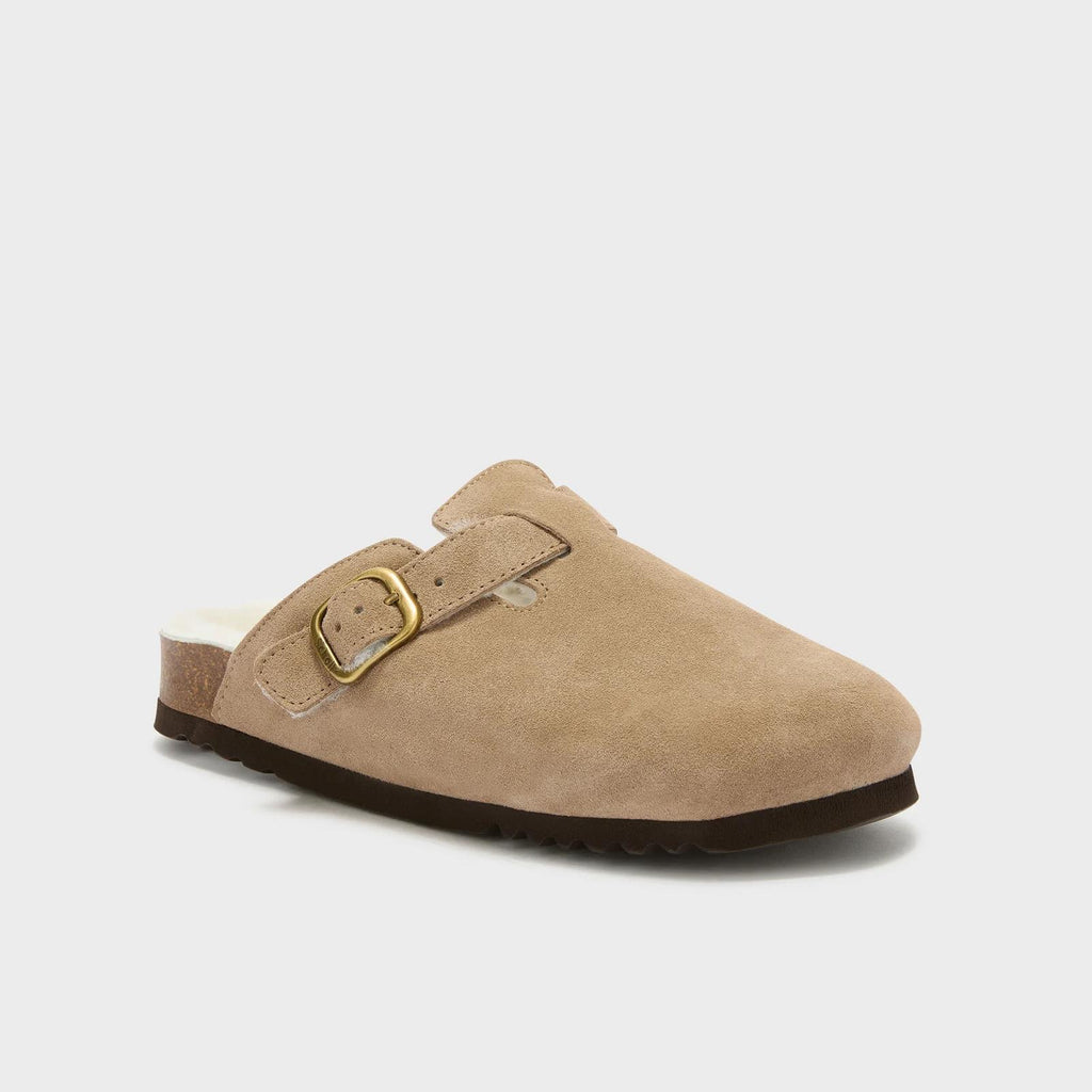 SCHOLL Fae New F mules dark beige