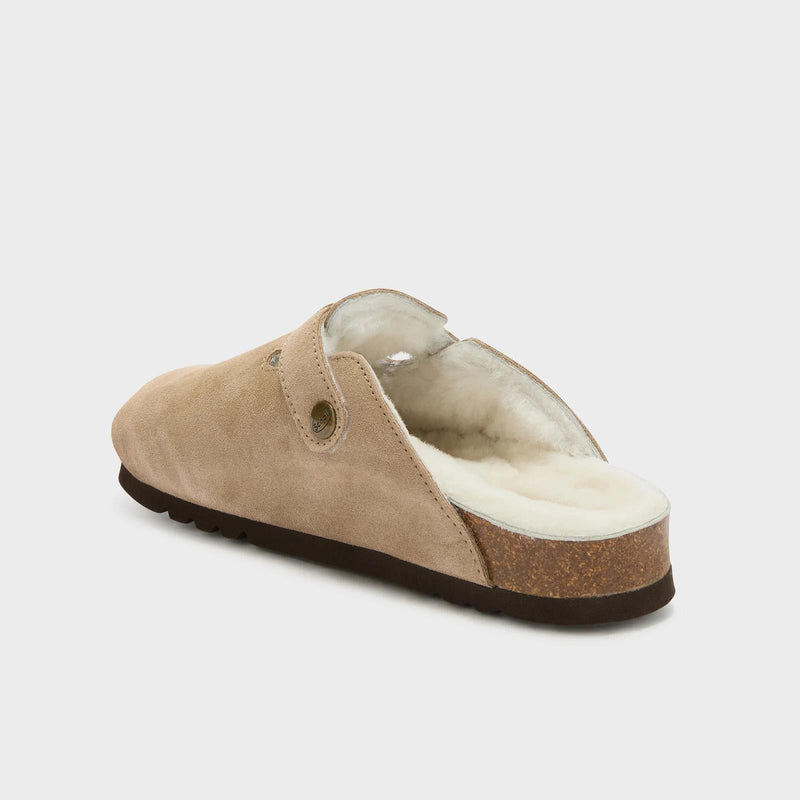 SCHOLL Fae New F mules dark beige