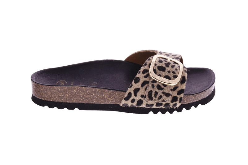 SCHOLL Kathleen sandals leopard print