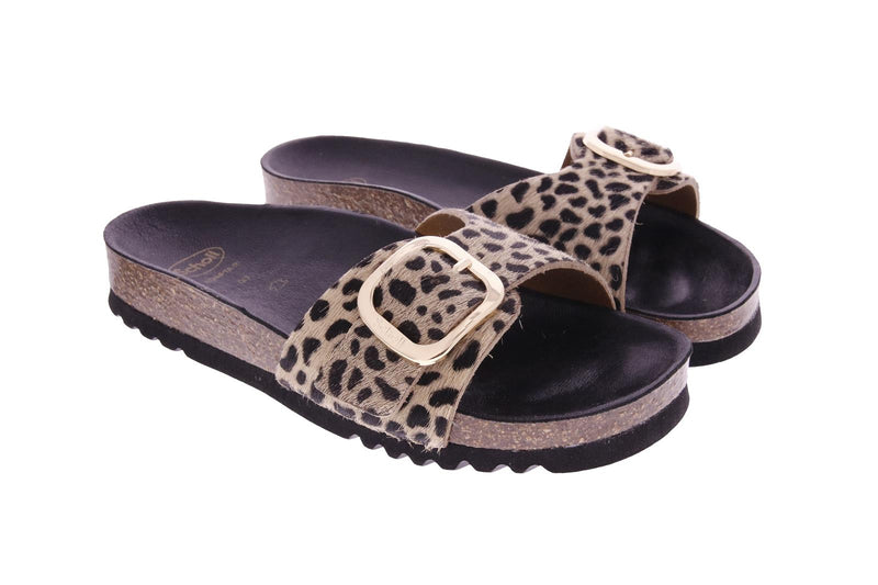SCHOLL Kathleen sandals leopard print