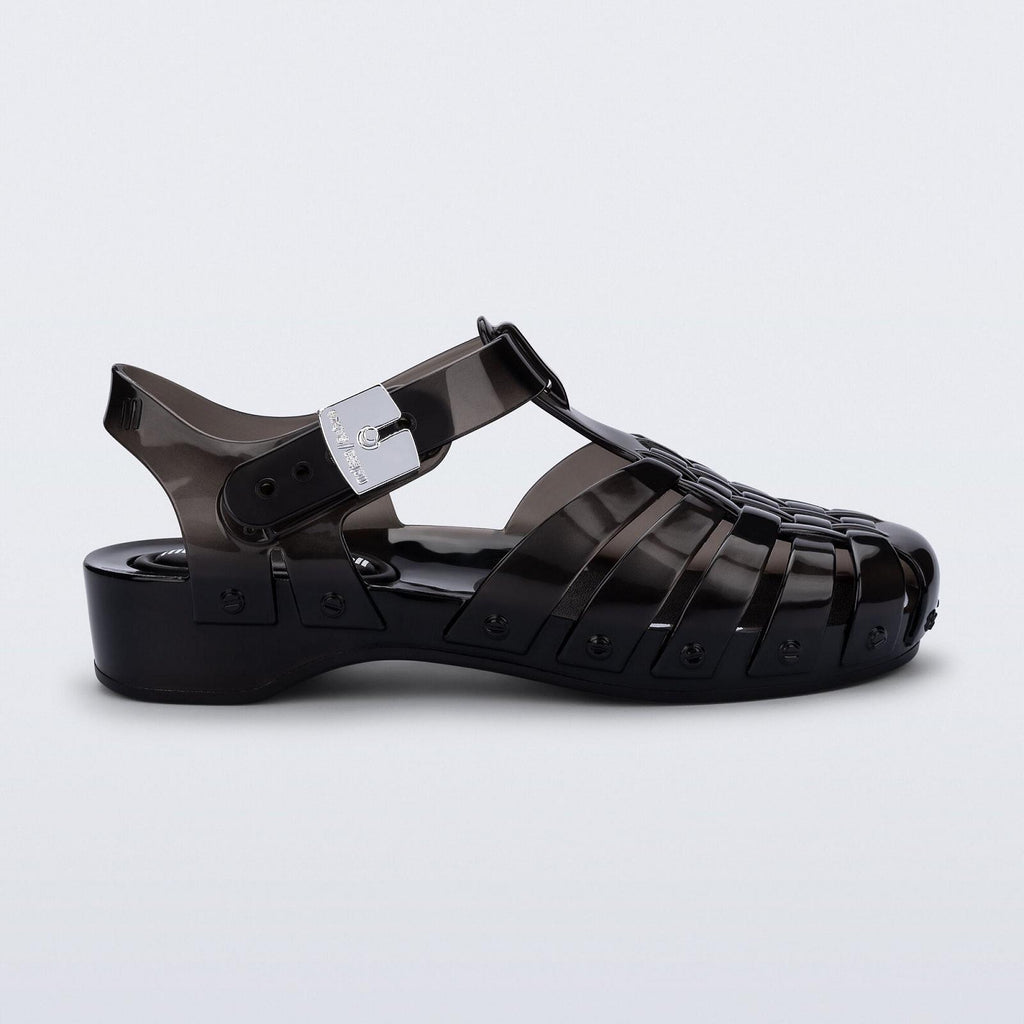 SCHOLL X MELISSA Possession pescura heel sandals black