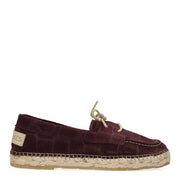 SHABBIES Elche cruise espadrilles burgundy - Shop at Monar Antwerp
