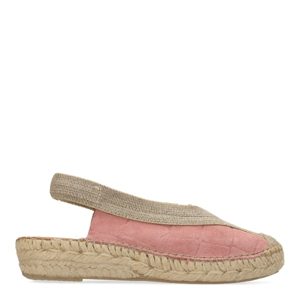 SHABBIES Palma sling espadrilles rose pink - Shop at Monar Antwerp