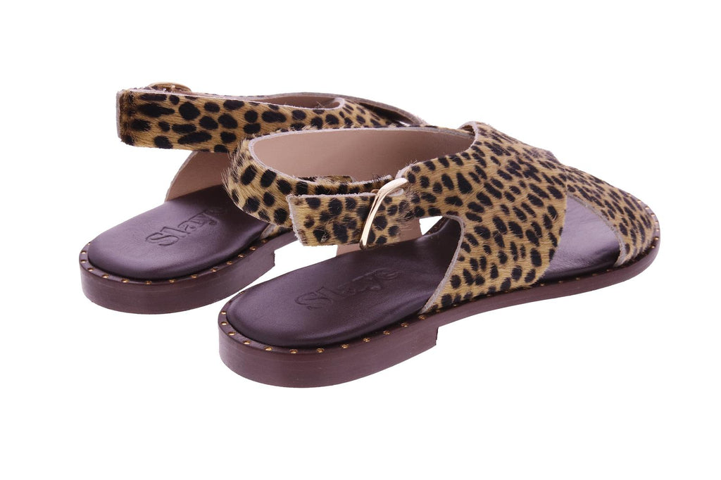 SLAYE Carol sandals leopard