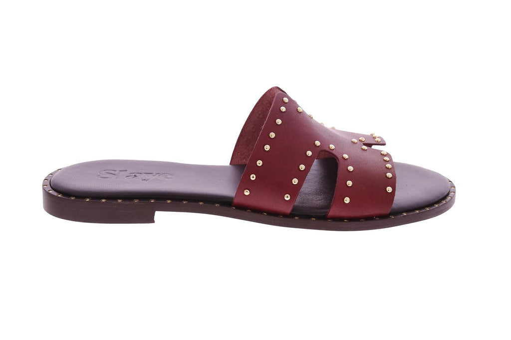 SLAYE Ginny sandals red