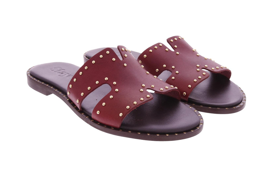 SLAYE Ginny sandals red