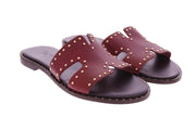SLAYE Ginny sandals red