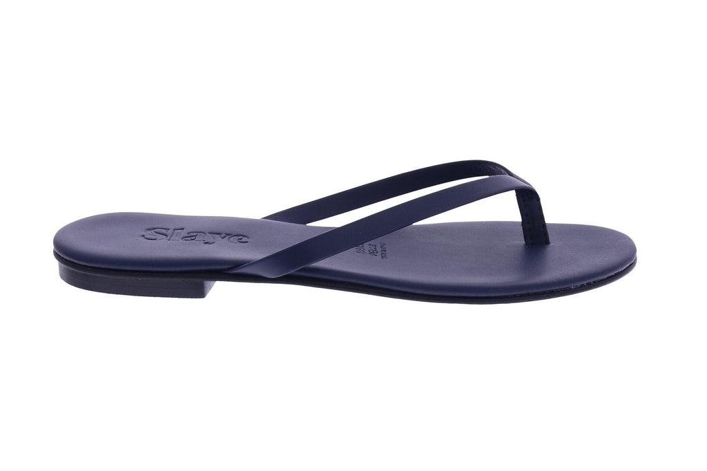 SLAYE Lie flip flops navy