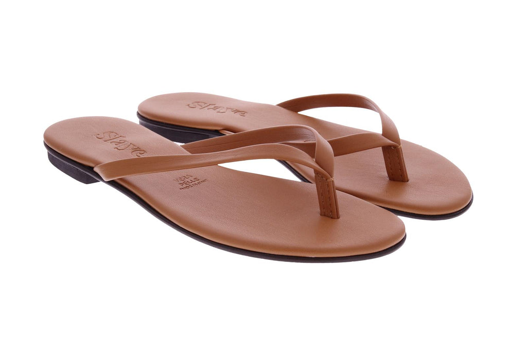 SLAYE Lie flip flops orange