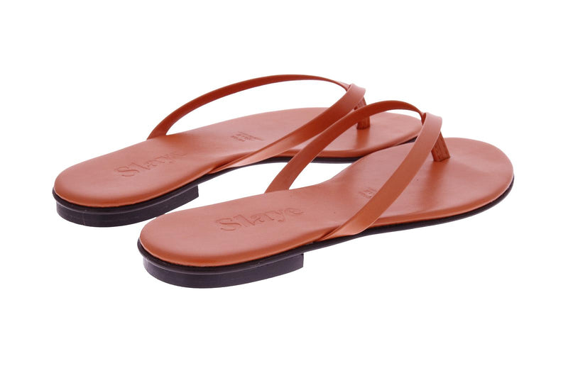 SLAYE Lie flip flops orange