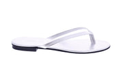 SLAYE Lie flip flops silver