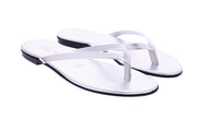 SLAYE Lie flip flops silver