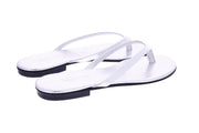 SLAYE Lie flip flops silver
