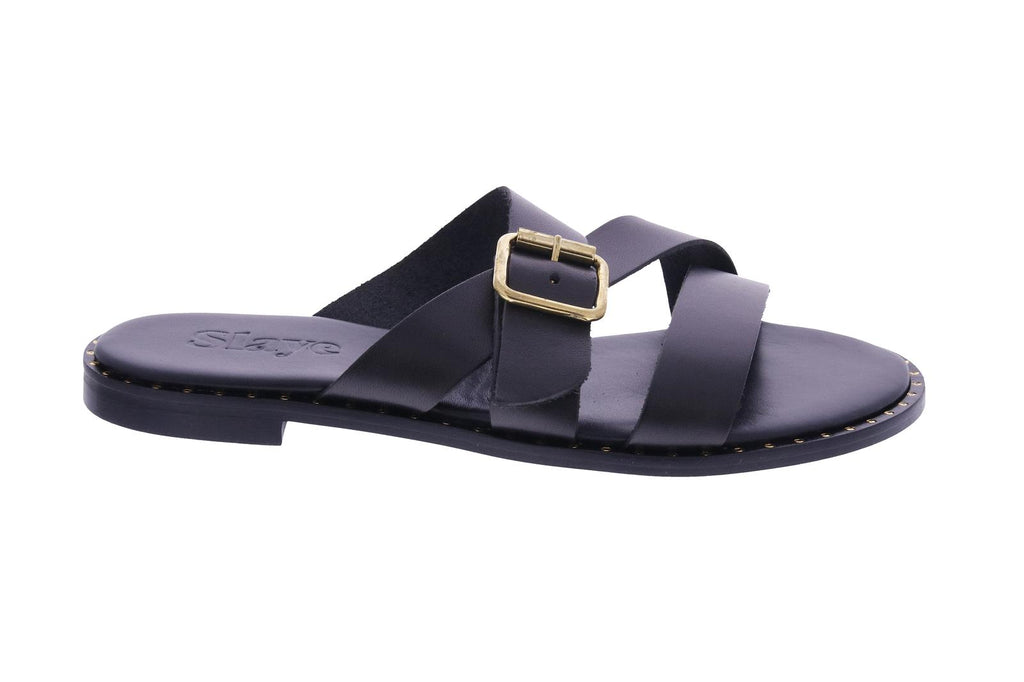 SLAYE Line sandals black