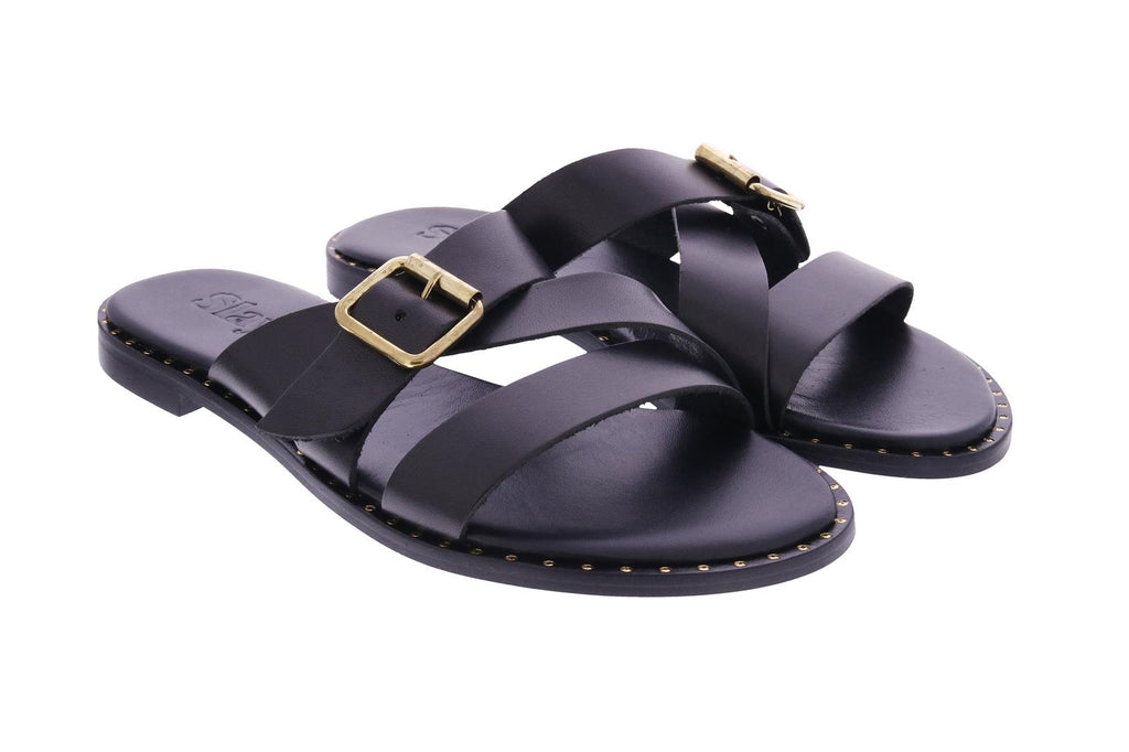 SLAYE Line sandals black