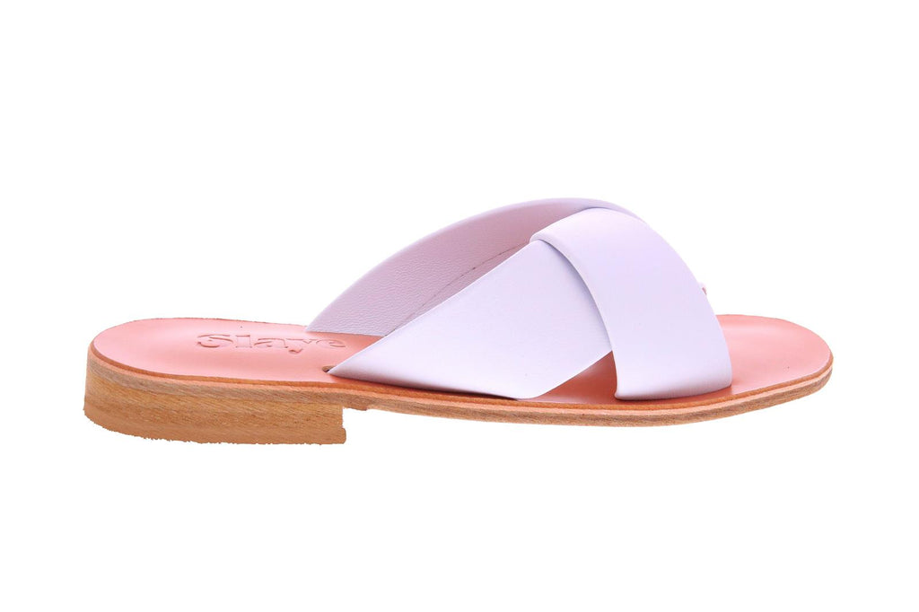 SLAYE Matilda sandals white
