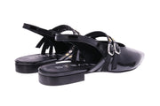 STRATEGIA Slingback ballerinas black