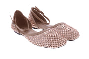 STRATEGIA Strass ballerinas sand beige