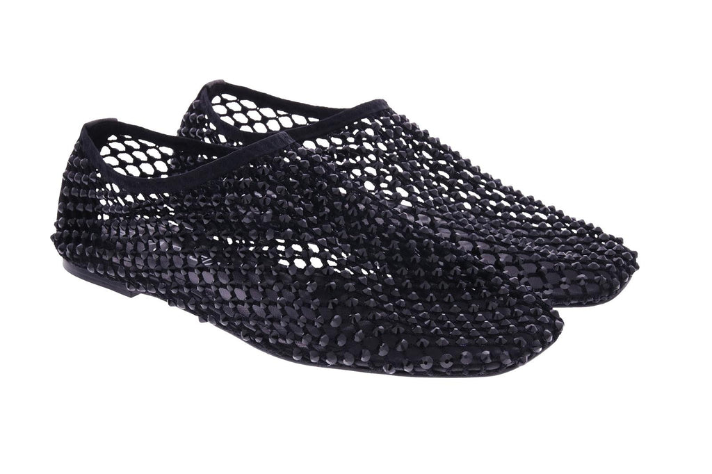 STRATEGIA Strass loafers black