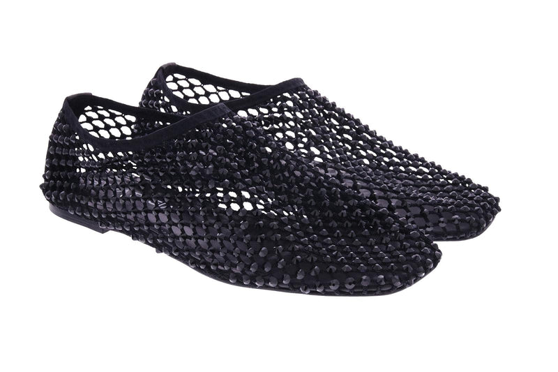 STRATEGIA Strass loafers black