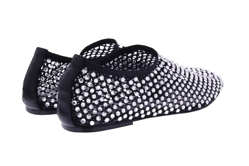 STRATEGIA Strass loafers black