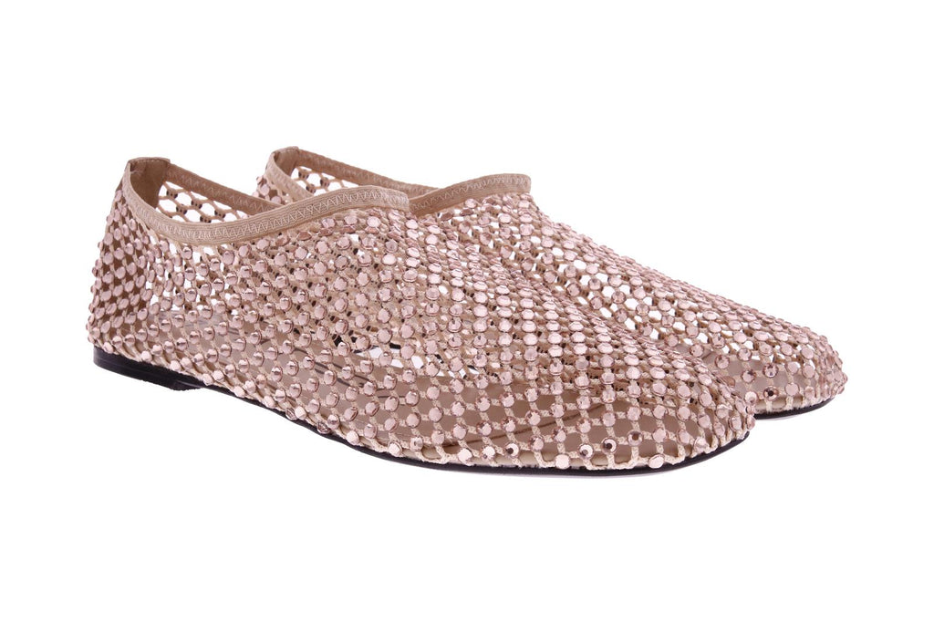 STRATEGIA Strass loafers sand beige