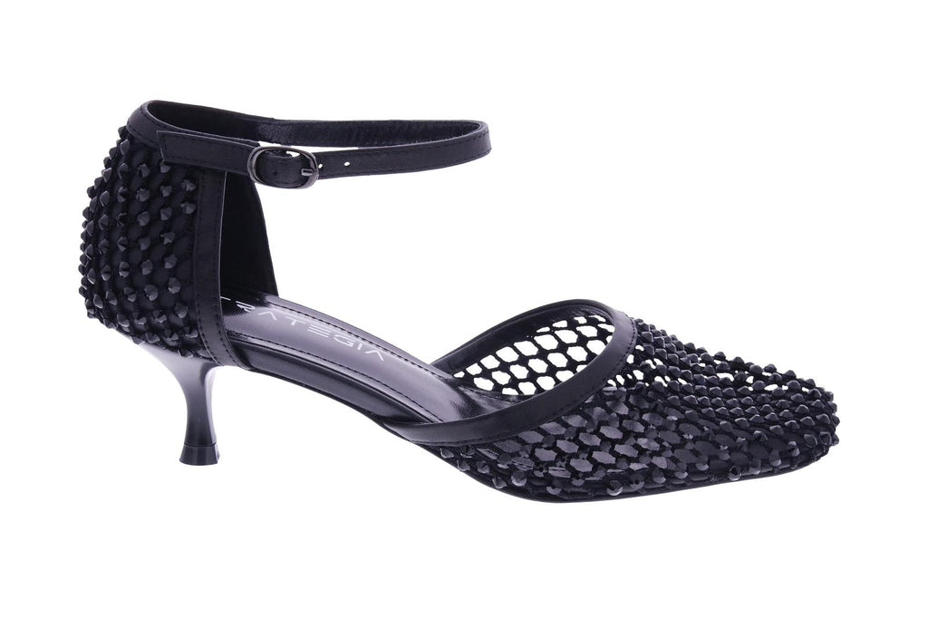 STRATEGIA Strass pumps black
