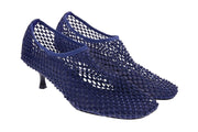 STRATEGIA Strass pumps ocean blue