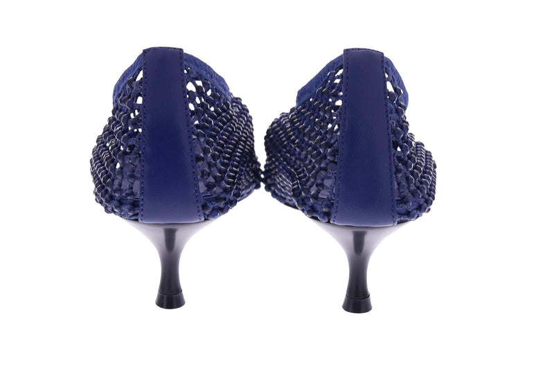 STRATEGIA Strass pumps ocean blue