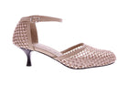 STRATEGIA Strass pumps sand beige