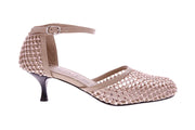 STRATEGIA Strass pumps sand beige
