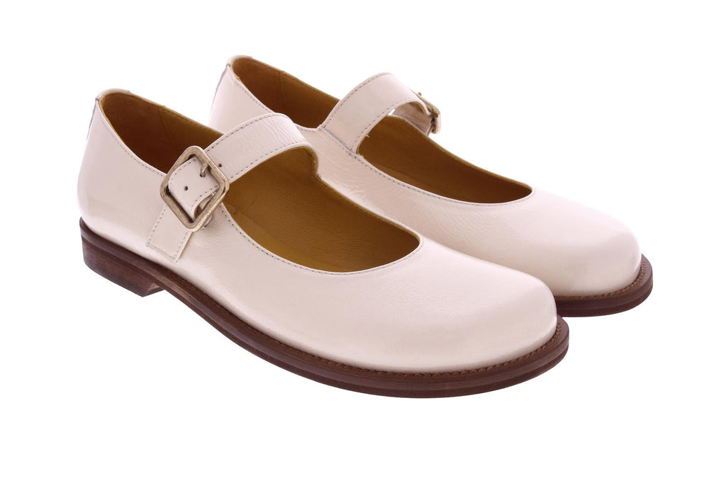 SYSTER O BROR Ballerinas off white patent leather - Shop at Monar Antwerp